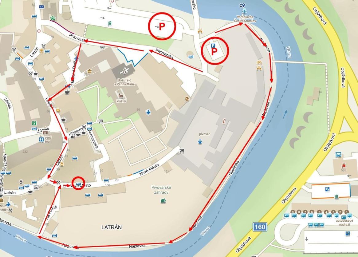 Penzion Dům u barvíře Český Krumlov Esterno foto